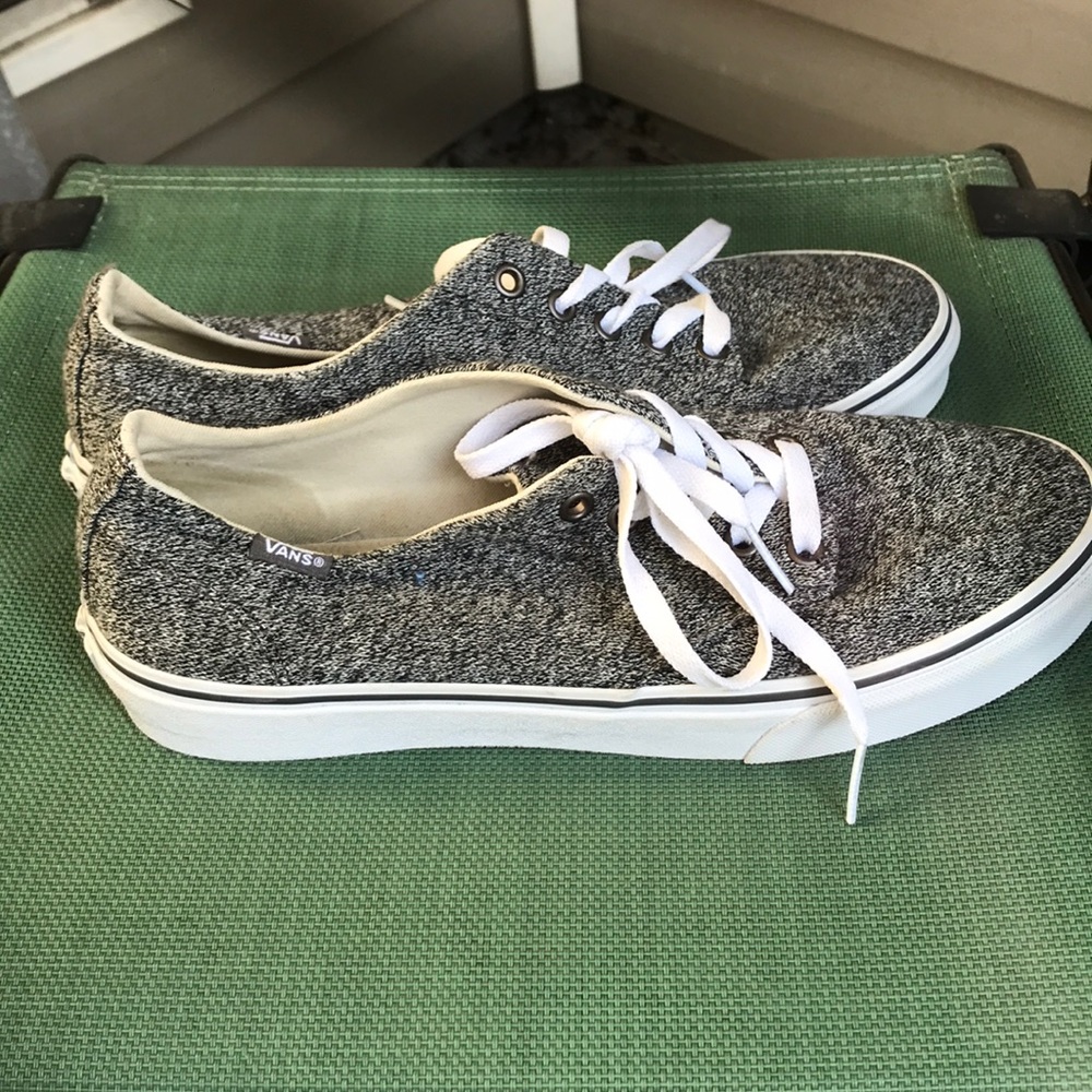 *VANS* Grey and White Shoes